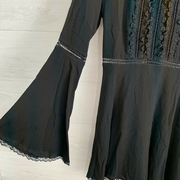 For Love & Lemons Willow Bell Slv Cutout Dress - Picture 5 of 8